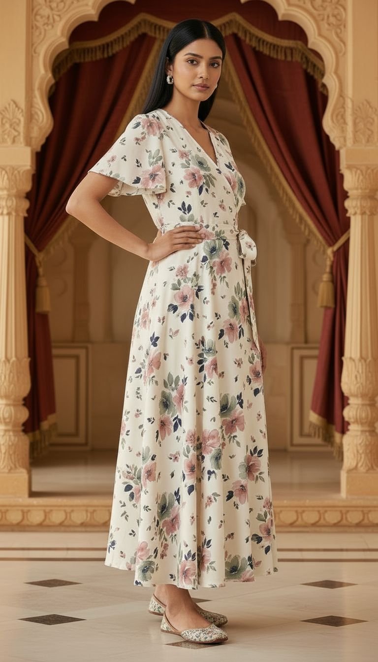 Dress — Three-quarter